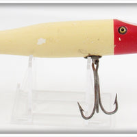 Creek Chub Red Head White Saltwater Two Hook Husky Pikie Lure 2302 L