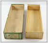 Creek Chub Silver Flash Husky Plunker Empty End Label Box 5818