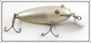 Vintage Creek Chub Silver Shiner Special Baby Wiggler Lure