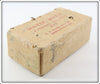 C.A. Clark Mfg Co Yellow Fin Chub Water Scout In Early White Box
