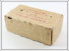 C.A. Clark Mfg Co Yellow Fin Chub Water Scout In Early White Box