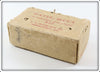 C.A. Clark Mfg Co Yellow Fin Chub Water Scout In Early White Box
