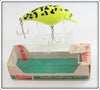 Heddon Coachdog Fluorescent Yellow Big Hedd Lure In Box 9330 CDF