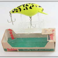 Heddon Coachdog Fluorescent Yellow Big Hedd Lure In Box 9330 CDF