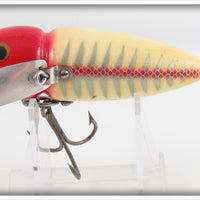 Heddon Red & White Shore Musky Crazy Crawler 2152XS