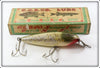 Vintage Creek Chub Silver Flash Husky Musky Lure In Box 618