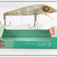 Vintage Heddon Silver Flitter Big Tiger Lure In Box 1040 SS