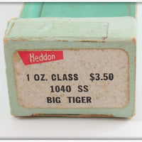 Heddon Silver Flitter Big Tiger In Box 1040 SS