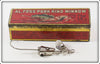 Vintage Al Foss Pork Rind Minnow Little Egypt In Tin