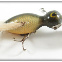 Vintage Wonder State Products Silver Scale Bug R Bird Lure