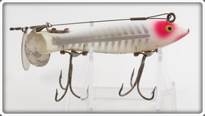 Vintage Heddon White Shore Dowagiac Spook Lure