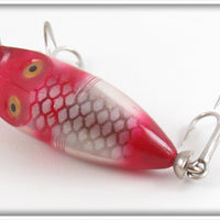 Heddon Silver & Red Fish Flash Tiny Runt FF 350 SR
