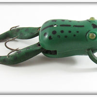 Vintage Halik Co Green Halik Frog Lure