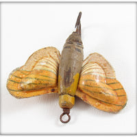 Vintage Dave Cook Small Size Colorado Floating Moth Lure