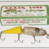 Vintage Creek Chub Yellow Tail Pickerel Pikie Lure In Box 2600Y