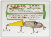 Vintage Creek Chub Yellow Tail Pickerel Pikie Lure In Box 2600Y