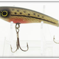 Vintage Earl Gresh Gold Scale Black Spots Florida Lure 