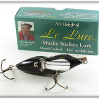 Vintage Frenchy LeMay Le Lure Black Water Walker Lure In Box