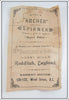 Vintage Wm. Bartleet & Sons Ltd. The Archer Spinner Paper Insert