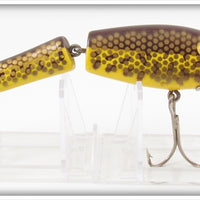 L&S Yellow Body Brown Back Speckles Muskie Master In 4034 Box