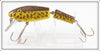 L&S Yellow Body Brown Back Speckles Muskie Master In 4034 Box