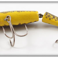 L&S Yellow Body Brown Back Speckles Muskie Master In 4034 Box