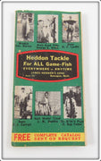 Vintage Heddon Tackle For All Game Fish Green Pocket Catalog