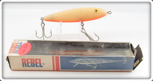 Vintage Rebel Bone Orange Belly Wind Cheater Sea Gar Lure In Box 