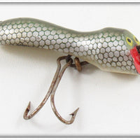 Pflueger Green & Silver Scale Fly Rod Wizard Wiggler Lure 