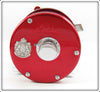 Abu Ambassadeur Red 5000 Bait Casting Reel With Case