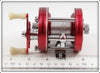 Abu Ambassadeur Red 5000 Bait Casting Reel With Case
