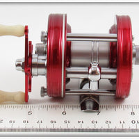 Abu Ambassadeur Red 5000 Bait Casting Reel With Case