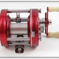 Abu Ambassadeur Red 5000 Bait Casting Reel With Case