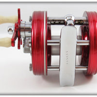Abu Ambassadeur Red 5000 Bait Casting Reel With Case