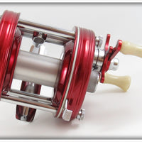 Abu Ambassadeur Red 5000 Bait Casting Reel With Case