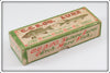 Creek Chub Greenback Darter With Factory Glass Bead Eyes In Box 2009