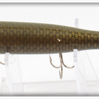 Creek Chub Greenback Darter With Factory Glass Bead Eyes In Box 2009