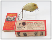 Vintage Heddon Old Shad Punkinseed Floater In Box 740 SHA