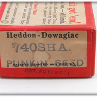 Heddon Old Shad Punkinseed Floater In Box 740 SHA
