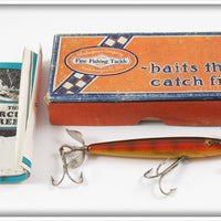 Shakespeare Yellow Perch Scale Finish Slim Jim In Box 41 YPJ