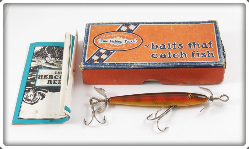 Shakespeare Yellow Perch Scale Finish Slim Jim In Box 41 YPJ