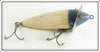 Vintage Heddon Blue Head White 210 Surface Lure