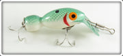 Vintage Bomber Bait Co Green Shad Bomberette Lure