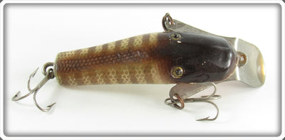 Vintage AWS Tackle A. W. Saarimaa Brown Pike Fish Hawk Lure