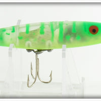 Heddon Smith KYG/S Green Coachdog Silver Reflector Dying Flutter Lure