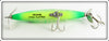 Heddon Smith KYG/S Green Coachdog Silver Reflector Dying Flutter