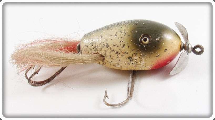 Creek Chub Special Order Silver Flash Dingbat Lure With Spinner