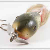 Creek Chub Special Order Silver Flash Dingbat With Spinner