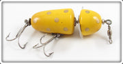 Vintage Pflueger Yellow Gold Spots Globe Lure