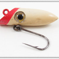 Vintage Martin White & Red Fly Plug Lure